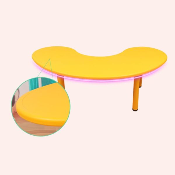 Moon Shape Kindergarten Table