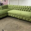 6seater Corner Chesterfield sofa